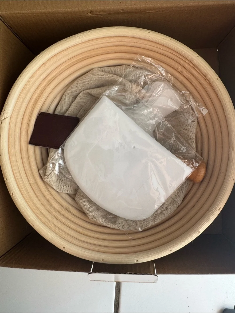 Home Kitchen Bread Proofing Basket Set - Natural Beige